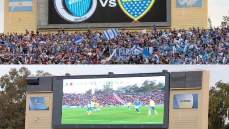 Cancillería pidió explicaciones al gobierno de  Mendoza y “el restablecimiento de los símbolos retirados o invisibilizados” en el Estadio “Malvinas Argentinas” de la capital provincial