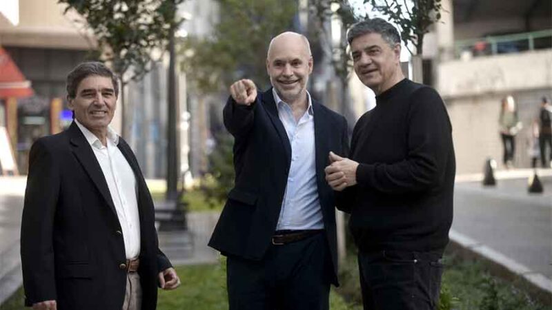 Larreta se mostró con Quirós y Jorge Macri y afirmó que “lo primero es la unidad”