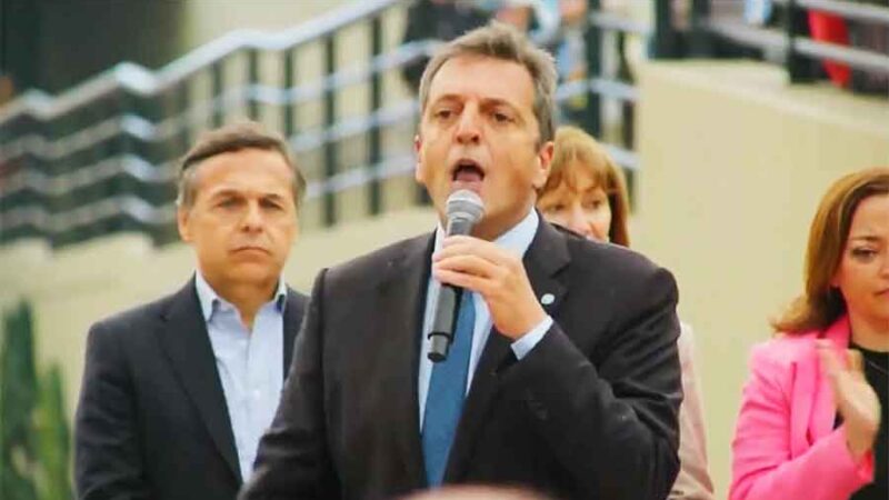 Ministros Massa y Giuliano inauguraron un paso bajo a nivel en San Fernando