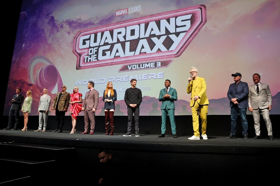 “Guardianes de la Galaxia Vol.3” tuvo su Avant Premiere en Hollywood