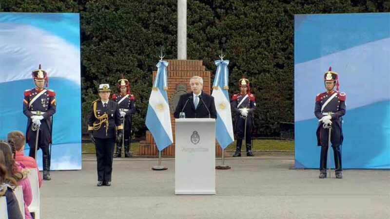 Alberto Fernández: “Manuel Belgrano debe ser una figura de inspiración permanente para todos”