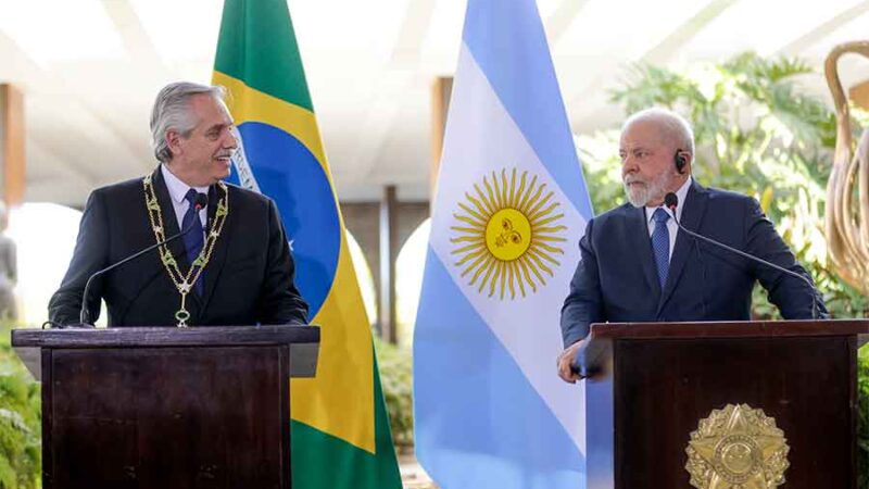 Alberto Fernández: “Brasil y Argentina nacieron para estar indisolublemente unidos”
