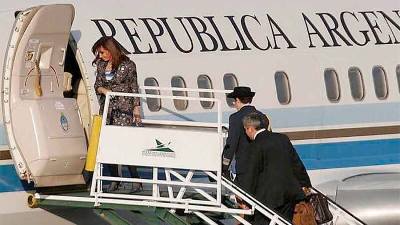 Casación anuló lo actuado en causa contra Cristina Kirchner por el uso de aviones oficiales