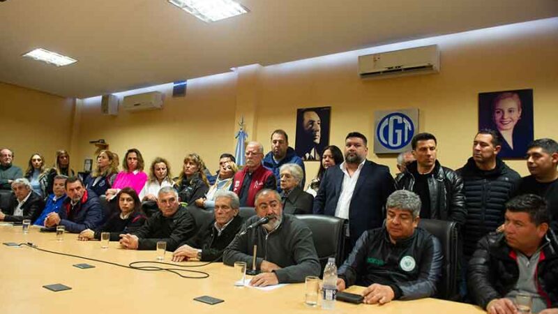 La CGT acusó a Morales de defender reforma constitucional “a los tiros” y se declaró en “alerta”