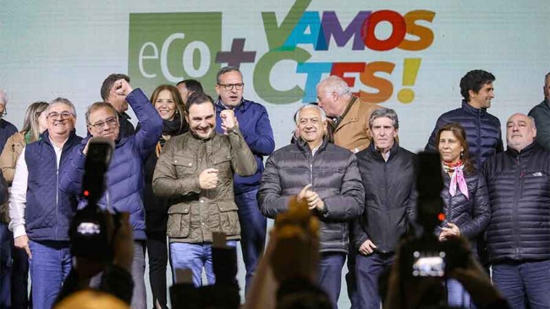 Oficialismo de ECO+Juntos por el Cambio gana legislativas en Corrientes con más del 66% de los votos