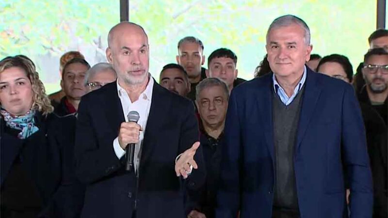 Larreta presentó a Morales como su candidato a vice: “Es un tipo de acción, de ir al frente”