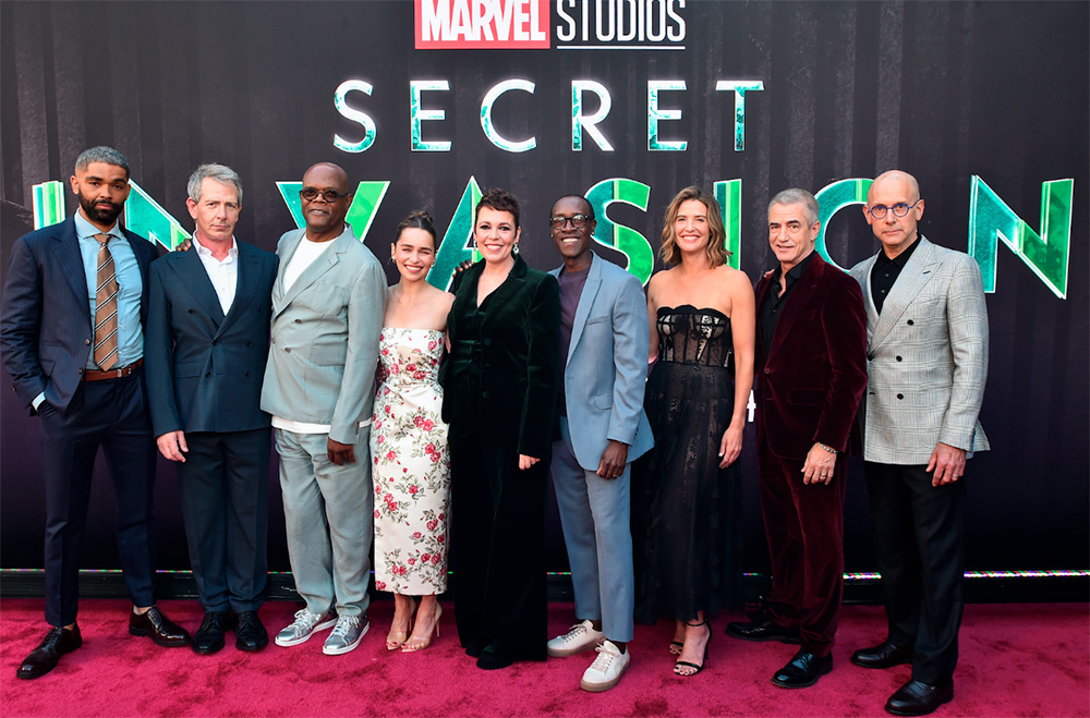 Se realizó la alfombra roja de “Invasión Secreta” de Marvel Studios, próximo estreno de Disney+
