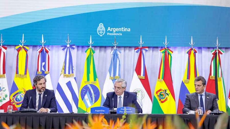 Alberto Fernández pidió dar “valor” a Mercosur: “No pueden condenarnos a ser proveedores de materias primas”