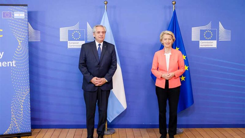 El Presidente firmó un memorándum de cooperación energética con la Unión Europea