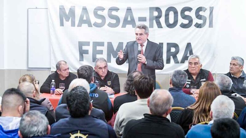 Agustín Rossi convocó a desentrañar el sentido del voto y conocer el modelo de país en el que se quiere vivir
