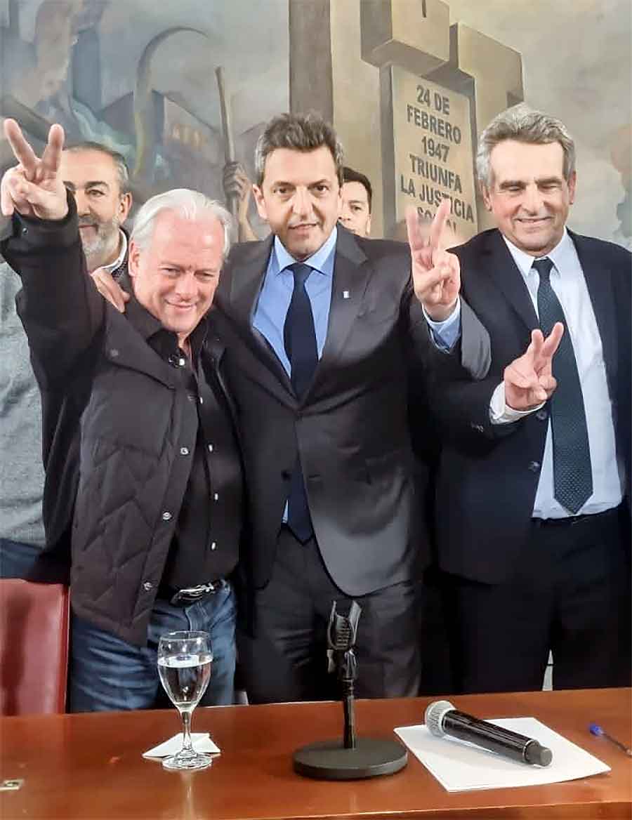 Rodríguez: “El movimiento obrero, más allá de los matices, apoyará” la fórmula Massa-Rossi