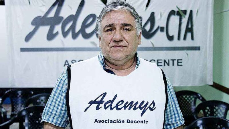 Jorge Adaro: “Esta decisión de la ministra va a fortalecer la organización de la docencia”