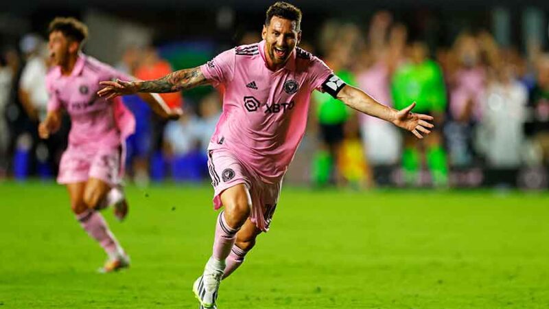 Messi concreta un debut cinematográfico en Inter Miami con gol para la victoria en la última pelota