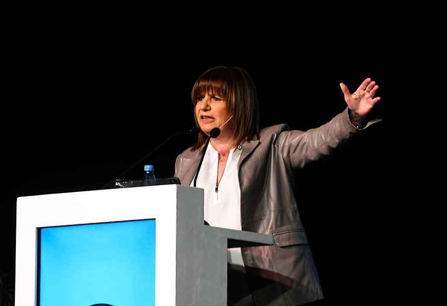 Dirigentes oficialistas repudiaron dichos de Bullrich contra la vicepresidenta Cristina Kirchner