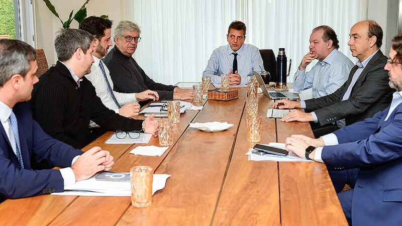Sergio Massa encabeza una nueva reunión de gabinete económico