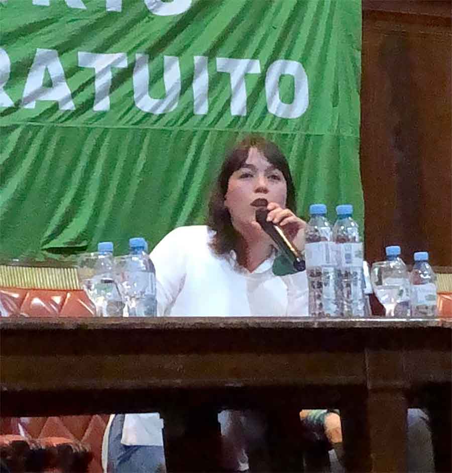 Anuncian la candidatura de Jessica Gentile para vicejefa de Gobierno porteño por el Frente de Izquierda
