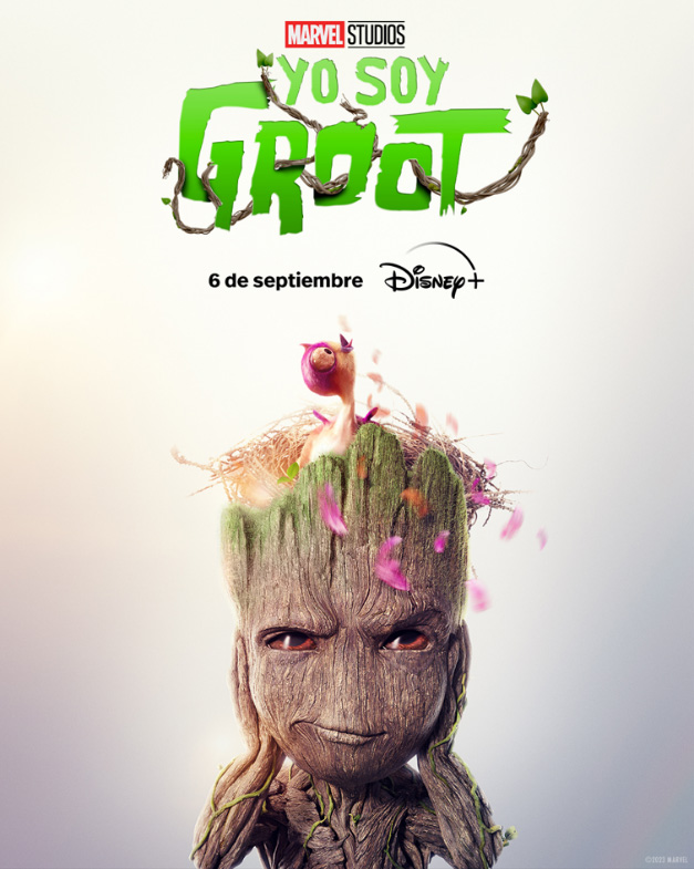 Yo Soy Groot de Marvel Studios estrena su segunda temporada el 6 de septiembre en Disney+