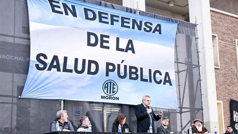 Agustín Rossi resaltó “el compromiso con la salud pública, de un Estado en beneficio” de la gente
