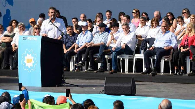 Acto de unidad: Massa en Tucumán: “Voy a ser el presidente del trabajo”