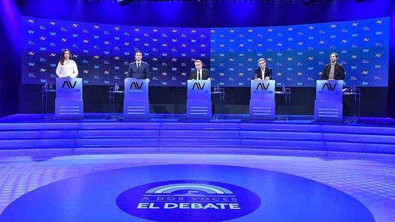 Los candidatos a vicepresidente se cruzaron en un debate atravesado por el rol del Estado y los DDHH