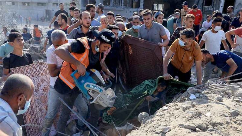 Sin ayuda inmediata, Gaza enfrentará una “catástrofe” en 24 horas, alerta la OMS