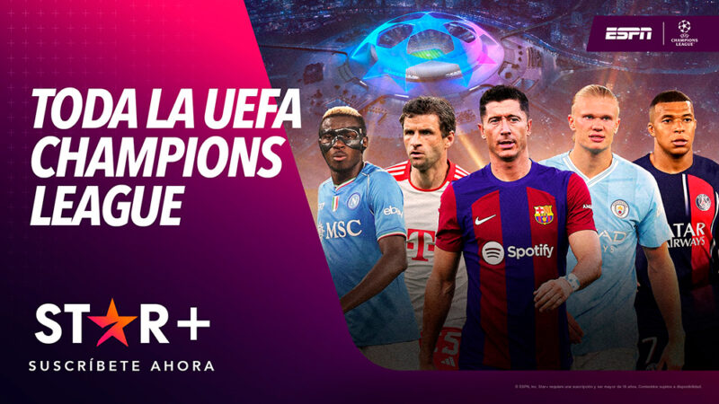 ESPN trae toda la fecha #3 de la UEFA Champions League en STAR+