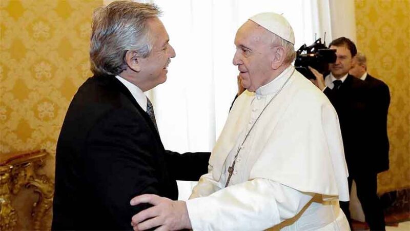Alberto Fernández no viajará al Vaticano la semana próxima y se reprograma encuentro con el Papa