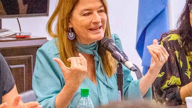 Estela Díaz: “Javier Milei tiene que respetar que Axel Kicillof es el gobernador electo”