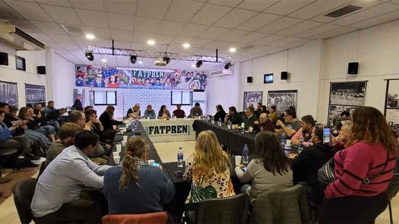 Fatpren apoya a Massa: el proyecto de Milei es un “ataque a derechos laborales”