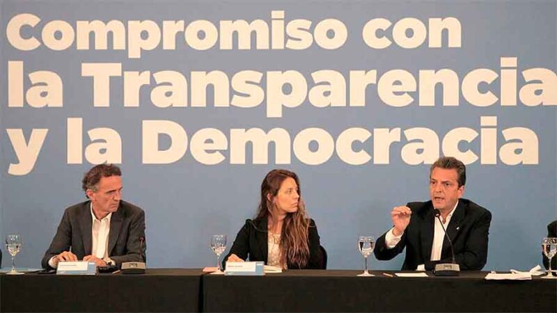 Massa propondrá que un representante del principal bloque opositor lidere la Oficina Anticorrupción
