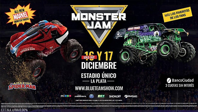 Monster Jam: ¡Exito total! Nueva función 17 de diciembre