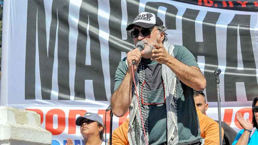 En rechazo del “ajuste brutal”, Belliboni prometió una “manifestación pacífica” en la Plaza de Mayo