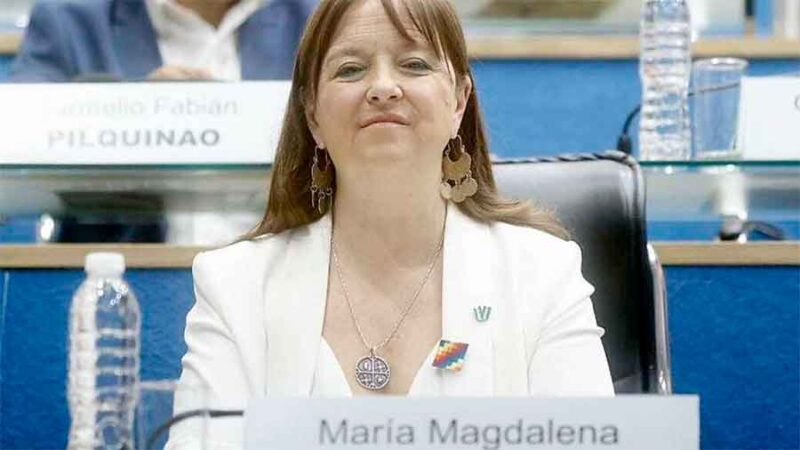 La legisladora Magdalena Odarda presentó un amparo colectivo contra el DNU por la derogación de la Ley de Tierras