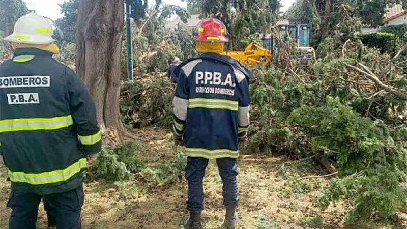 Buenos Aires solicitó a la Nación 10.000 millones de pesos para reparar daños del temporal