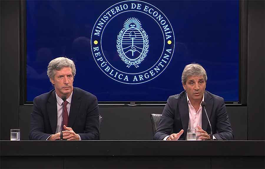 Caputo: “si no se aprueba la Ley Ómnibus y el DNU, los argentinos van a sufrir más”