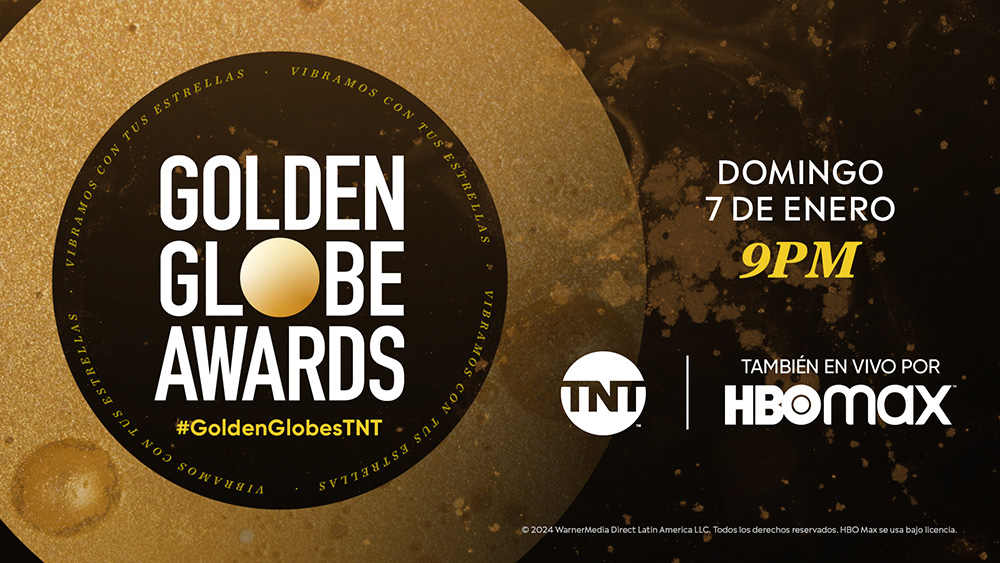 Este domingo, la 81ª entrega de los Golden Globes® se vive por TNT y HBO Max