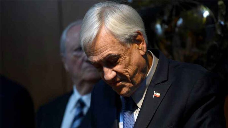 Falleció el expresidente Sebastián Piñera, al caer en Chile el helicóptero en el que viajaba
