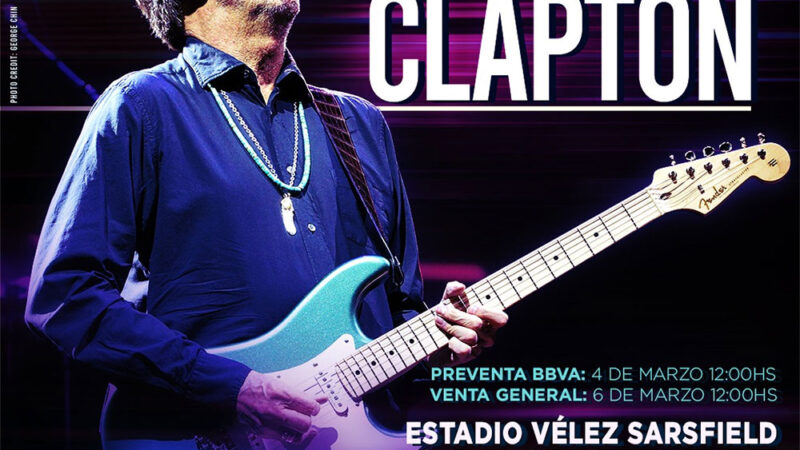 Eric Clapton llega a la Argentina