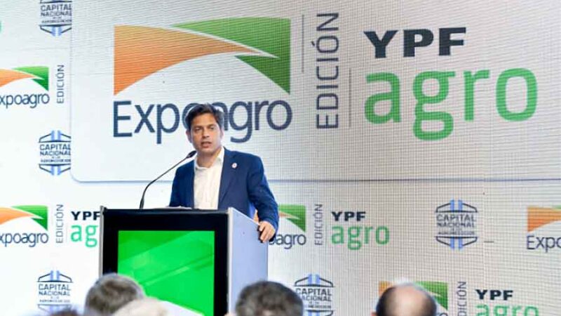Kicillof en Expoagro 2024: “La Provincia de Buenos Aires es el mejor ejemplo para repensar falsas dicotomías, nuestra columna vertebral es la producción y el trabajo”