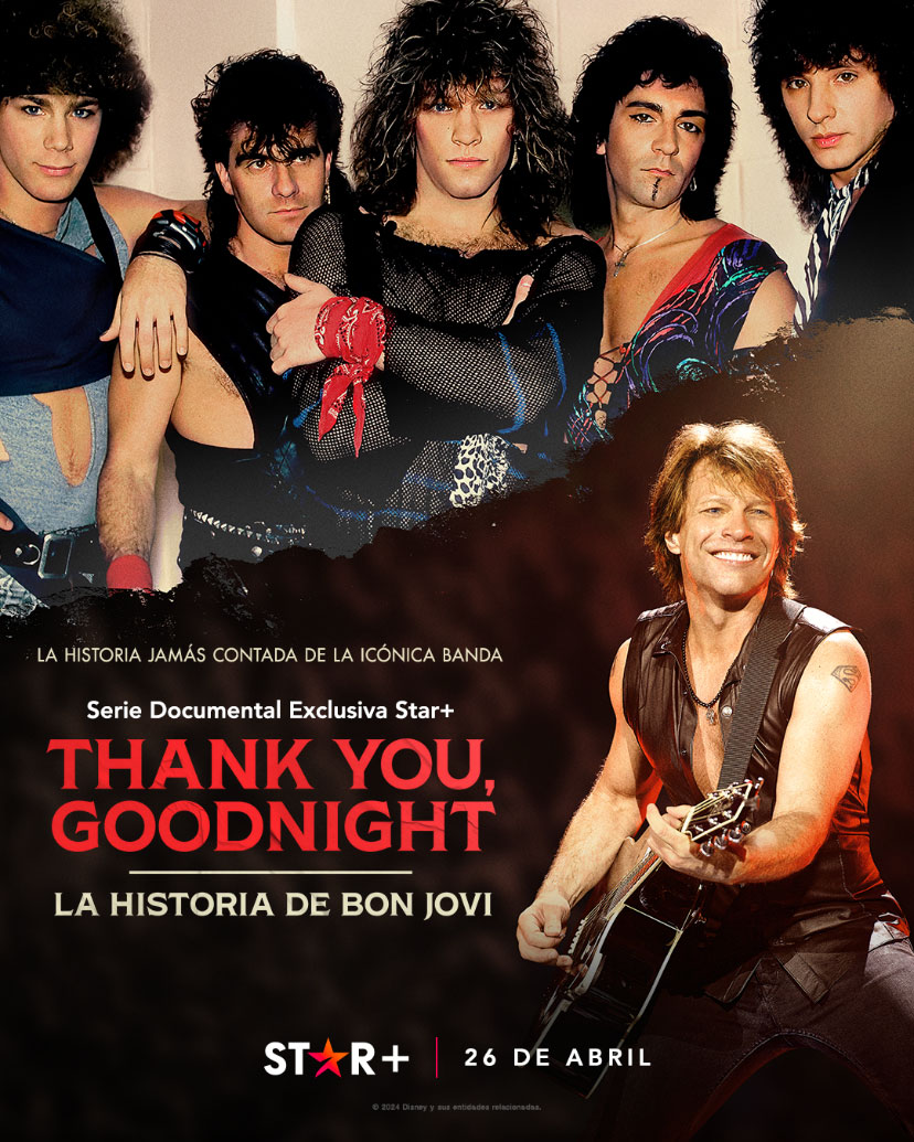 “Thank you, Good Night: la historia de Bon Jovi” en Star+