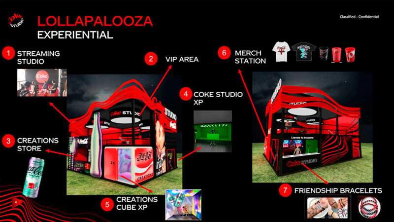 Coca-Cola invita a los fans a subir el volumen en Lollapalooza con experiencias inmersivas