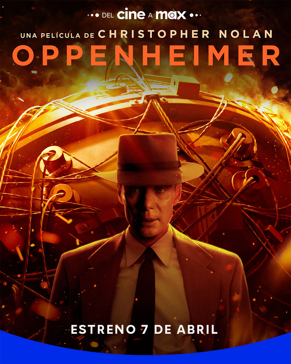 Oppenheimer estrena el 7 de abril en MAX