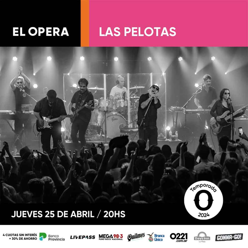 “Las Pelotas” se presentan en La Plata
