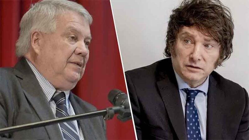 El rector de la UBA cruzó a Javier Milei: “Estamos un 80% por debajo del año 2023, así no se puede funcionar”