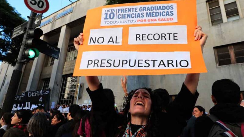 La Ciudad de Buenos Aires garantizó la seguridad en la Marcha Federal Universitaria contra el ajuste de Milei