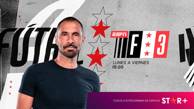 ESPN Fútbol 3, la nueva propuesta de ESPN y STAR+