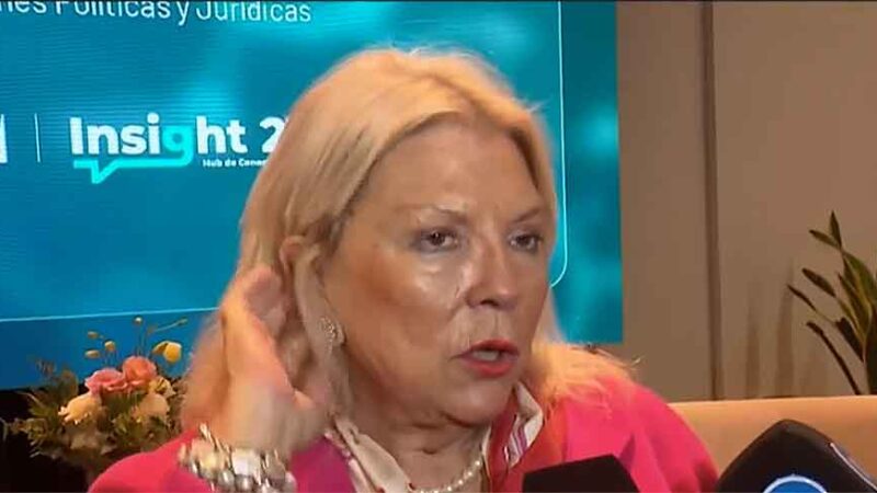 Elisa Carrió: “Puede ser un pymecidio” dijo la líder de la CC ARI, al cuestionar el plan de gobierno de Javier Milei