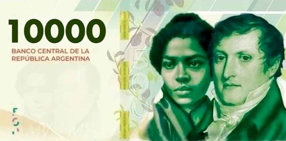 Tras repudiar al comunismo, llegan impresos en China los primeros billetes de $ 10.000 pesos